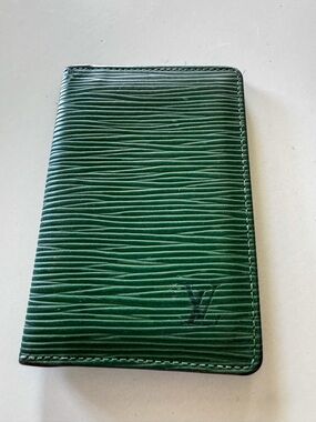 Authentic Louis Vuitton Epi Leather Card Holder